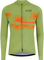 Keada Sports Női hosszúujjú kerékpáros mez - Onwards Five XL zöld