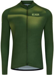 Keada Sports Férfi hosszúujjú kerékpáros mez - Onwards Four 2XL zöld