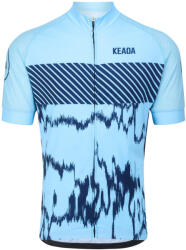 Keada Sports Férfi rövid ujjú kerékpáros mez - Signal Four 2XL kék