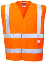 Portwest Lángálló jól láthatósági mellény (PW-FR75YERL-XL)
