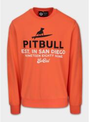 PITBULL Férfi Pitbull Surfing Dog Crewneck pulóver S rózsaszín