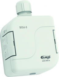 ELKO EP SOU-3/230V Alkony- és fénykapcsoló IP65 védettséggel, beépített fényérzékelővel, 1x 12 A/AC1 váltóérintkezővel, 230 VAC (4056) (SOU-3/230V)