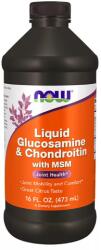 NOW Glucosamine & Chondroitin with MSM Liquid (473 ml) - Glükózamin, Kondroitin és MSM Ízületvédő 473 ml