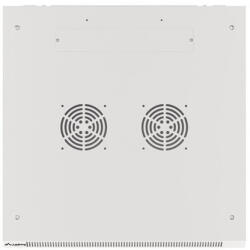 Lanberg WF01-6618-10S 19" 18U SZÉL: 600mm MÉLY: 600mm MAG: 907mm lapraszerelt üvegajtós szürke fali rack szekrény - ipkameradiszkont