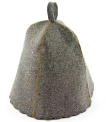 Szaunasapka, gyapjú, szürke