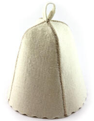  Szaunasapka, gyapjú, fehér