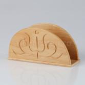  BestOn Szalvétatartó faragott 16*8 cm fa 01197 (01197)