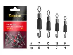 Delphin fdr quicker csavarodás mentes gyors forgókapocs / 10db-#12/7kg (101003553) - epeca