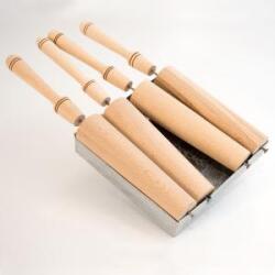 BestOn Kürtőskalács sütő 4 db fa fém tepsivel 00094 (00094)