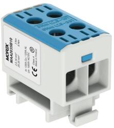 MOREK OTL35-2 Fővezetéki sorkapocs, 2xAl/Cu, 2, 5-35mm2, 1500V, kék (MAA2035B10) (MAA2035B10)