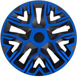 NRM Capace pentru roți PEUGEOT 16", THE BEST albastru-negru, 4bc