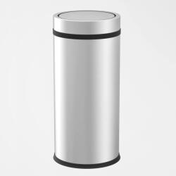 Dayco Metal Rozsdamentes Henger billenőfedeles szemetes 8 literes, fényes (DM0864A)