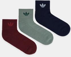 adidas Originals zokni 3 pár bordó, JI9495 - burgundia 43/45