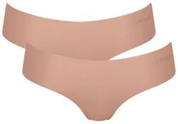 Sloggi 2 pack chiloți fără cusături Sloggi Zero Microfibre Hipster bej , XL