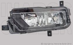 VW Caddy 2015-2020 - Ködlámpa H11 bal statikus kanyarkövető TYC