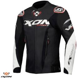 Ixon Geaca moto piele Ixon Vortex 3 MS - barbati, vara, racing, negru/alb (1002010591015)