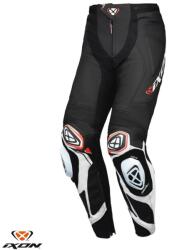 Ixon Pantaloni moto piele Ixon Vortex 3 MS - barbati, vara, racing, negru/alb (2002010131015)