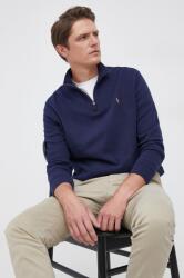 Ralph Lauren pamut pulóver sötétkék, férfi, - sötétkék M