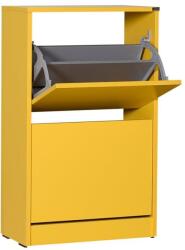 ADORE Pantofar Adore Extra Slim, 2 compartimente, capacitate 10 perechi, 51 x 84 x 26 cm (SHC-320-HH-1) Pantofar