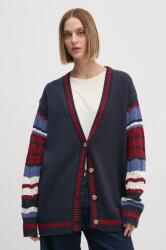 Pepe Jeans kardigán HARPER sötétkék, női, PL702203 - sötétkék M