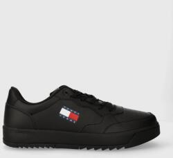 Tommy Jeans sportcipő TJM RETRO ESS fekete, EM0EM01397 - fekete Férfi 43