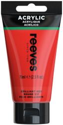 Reeves Akrilfesték piros 75ml Reeves