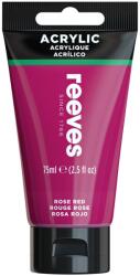 Reeves Akrilfesték rózsaszín-piros 75ml Reeves