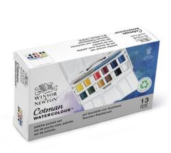 Winsor & Newton Akvarell festék készlet 12 db-os félszilke Winsor & Newton