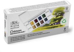 Winsor & Newton Akvarell festék készlet 8 db-os félszilke - tájkép készlet Winsor & Newton