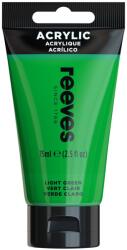 Reeves Akrilfesték világos zöld 75ml Reeves
