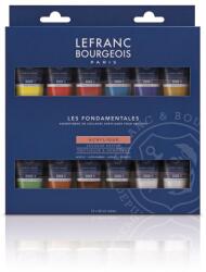 Lefranc Bourgeois Alap akrilfesték készlet 12x20 ml Lefranc Bourgeois
