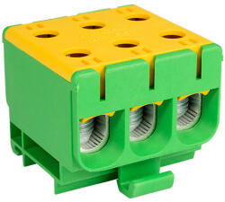 Din Rail Terminal 3x1.5-16mm2 Y/g (31107yg)