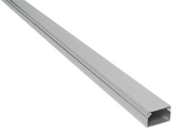  2m. 16X16 PLASTIC CABLE TRUNKING CT2 GREY (5621616GR)