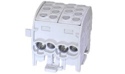  Terminal Block For Din Rail 4x25mm2/4x35mm2, Grey (81506002)