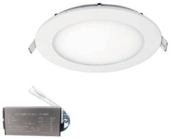 Stellar Led Panel Kerek 12w 6500k Süllyesztett Szerelésű +sürgősségi Készlettel (99xled611cwe)