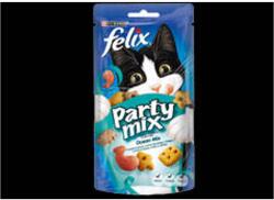 Mars-Nestlé Felix Party Mix Ocean Mix (lazac, pisztráng) jutalomfalat - macskák részére (60g) - allatoutlet