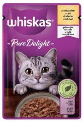 Mars-Nestlé Whiskas Pure Delight Adult 1+ - Nedves eledel (csirke-, aszpikban) macskák részére (85g)