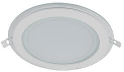  Led Panel üveg Kerek 18w 2700k (99led641)