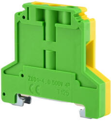 Screw Terminal Block 6mm2 Hf Pa66 Ul94, Y/g (14403319)