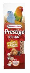 Versele-Laga Versele Laga Prestige Sticks Dupla Rúd (mogyoró, dió, mazsola) - kiegészítő eleség kispapagájok részére (2db/60g)