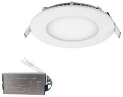 Stellar Led Panel Kerek 6w 6500k Süllyesztett Szerelésű +sürgősségi Készlettel (99xled609cwe)