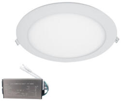 Stellar Led Panel Kerek 12w 2700k Süllyesztett Szerelésű +sürgősségi Készlettel (99xled612e)