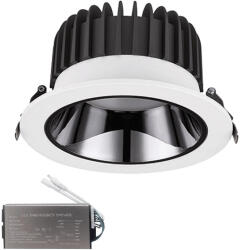  El-6228 Recessed Led Downlight 20w 3000k Wh/gr+em (93el62282030-whe)