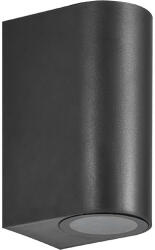  Grf327 Facade Fixture 2xgu10 Ip54 Black (96grf327-bl)