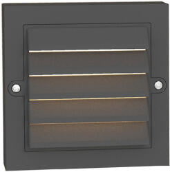  Grf304 Led Facade Fixture 6w 4000k Ip65 Black (96grfled304-6bl)