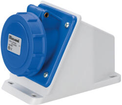  Ec690 Fixed Socket 63a Ip67 1p+n+e 220-240v (ec692581)