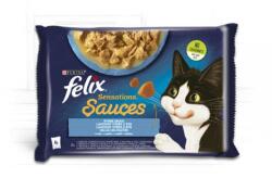 Mars-Nestlé Felix Sensations Sauces (halas válogatás- szószban) 4x85g