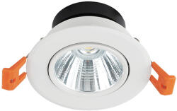 Led Movable Spot Light 8w 230v 3000k White Ip44 (92dlts0830-wh)