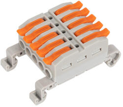  Terminal Block For Din Rail 5 Input/5 Output 4.00m (31042)