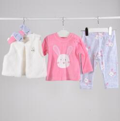 Serkon Baby-Kids 4 részes szett lánynak - Nyuszi Méret: 6-9 mes. (68 - 74 cm)